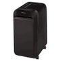 Fellowes LX221 Destructora de Papel Microcorte Negra